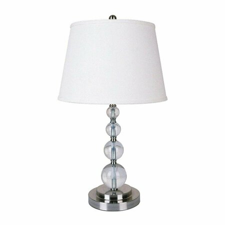 YHIOR Crystal Table Lamp - Chrome YH3116129